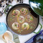 ホクホクあったか♡じっくり煮込んで旨味満載【丸ごと玉ねぎのオニオンスープ】