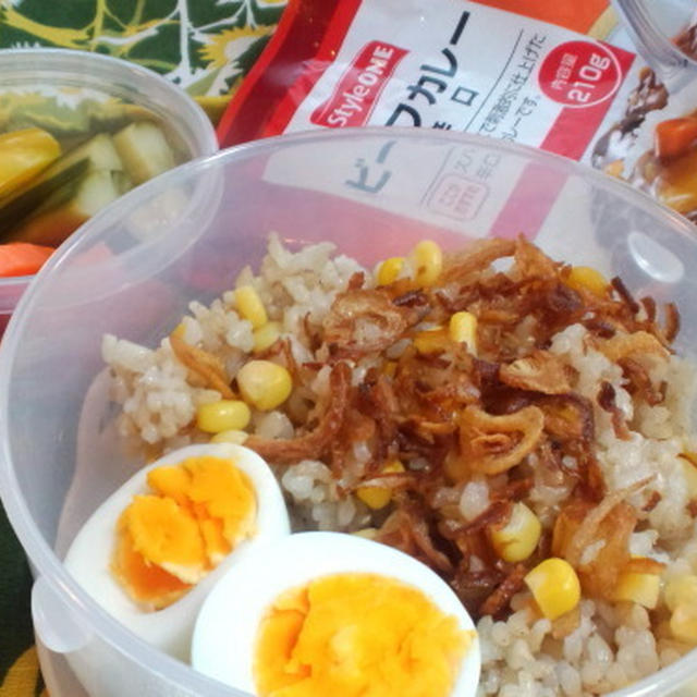 カレー弁当
