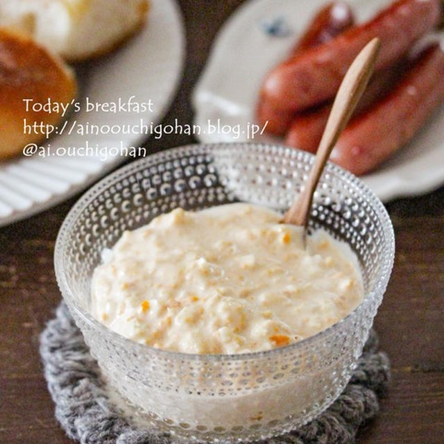 ゆでたまご不要！３分で出せる♡ちょいたし調味料が決め手！我が家のたまごサラダ♪