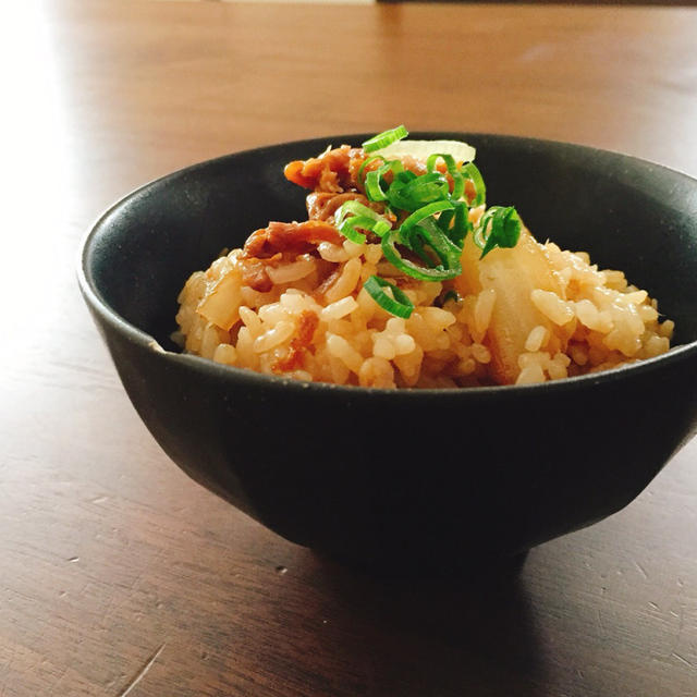 男子が喜ぶ♡豚肉の生姜焼き混ぜご飯＊今更な調理家電