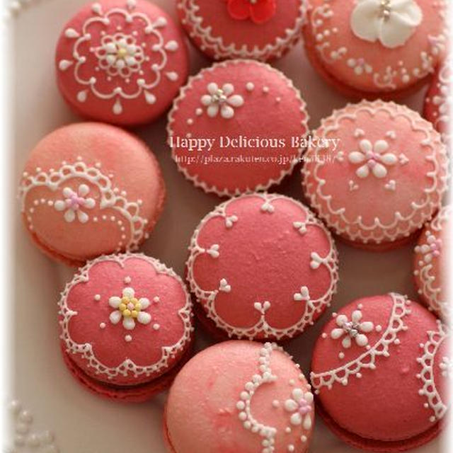 ピンクが可愛いチョコレートマカロン By あいりおーさん レシピブログ 料理ブログのレシピ満載