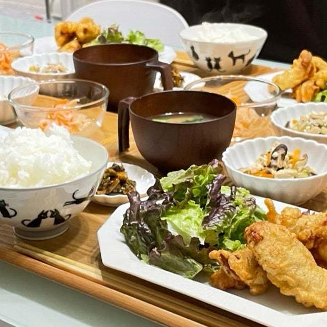 5月9日✰子供たちの好きなメニュー!!!ささみフリッターで簡単ばんごはーん♩♩♩