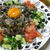 野菜たっぷり黒胡麻蕎麦（レシピ）