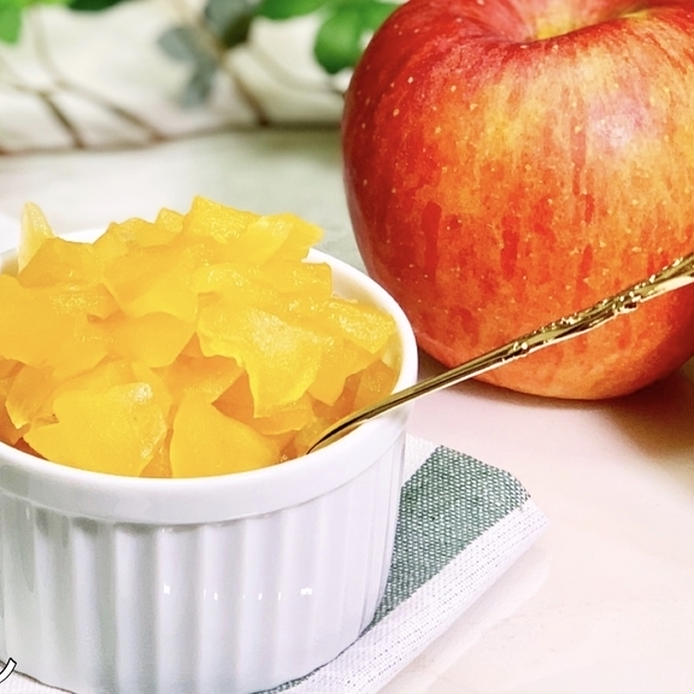 りんごはレンジでチン！定番コンポート＆簡単レシピ12選の画像