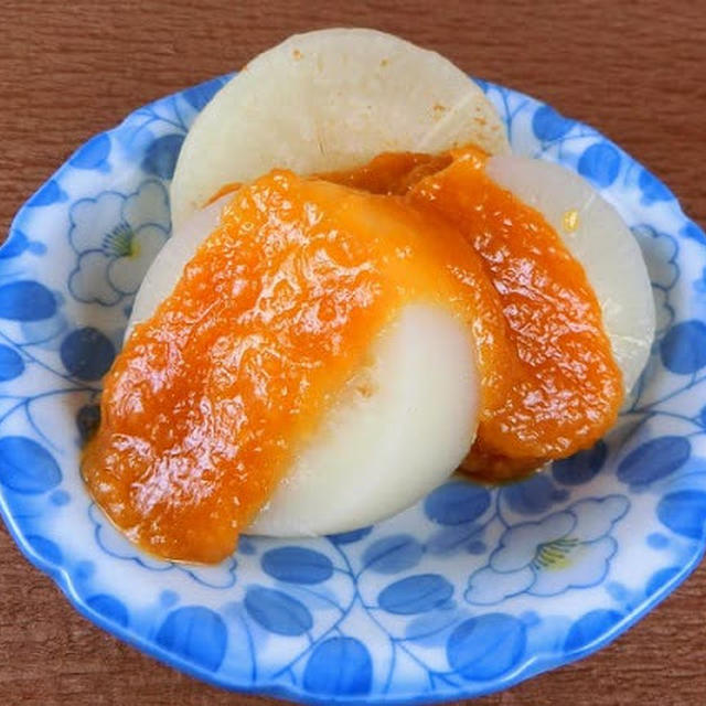 柚子味噌のふろふき大根レシピ