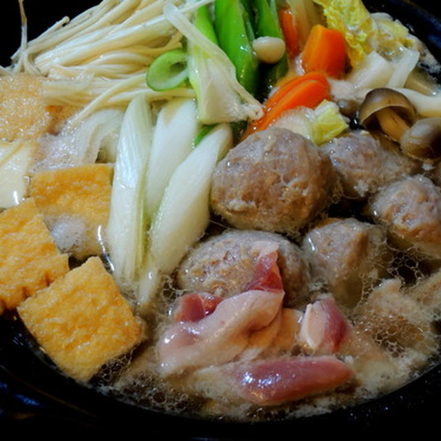 去年のシメは☆鴨鍋と山形の郷土料理もってのほか～☆☆