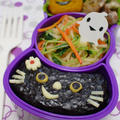 【ハロウィンコラボ弁】黒猫chanのお弁当