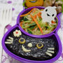 【ハロウィンコラボ弁】黒猫chanのお弁当