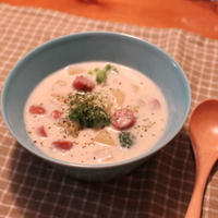 ゆうごはん**シチュー＆麻婆キャベツ**