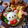 コリラックマのメッセージ弁当♡