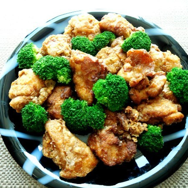 優秀賞受賞です～♪麻婆なお味の鶏のから揚げ　