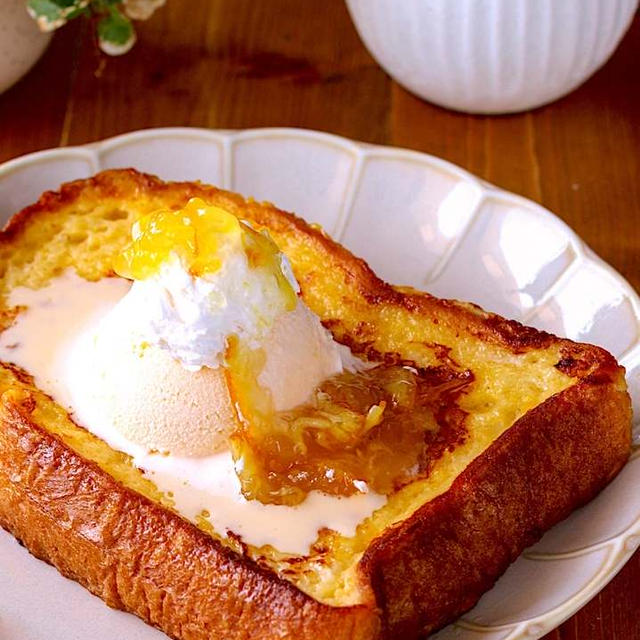 オレンジフレンチトースト【レシピ付き】