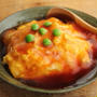 業務スーパーの中華甘酢あんがあれば一瞬で天津飯