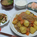 2011年12月28日（水）の晩ごはん。