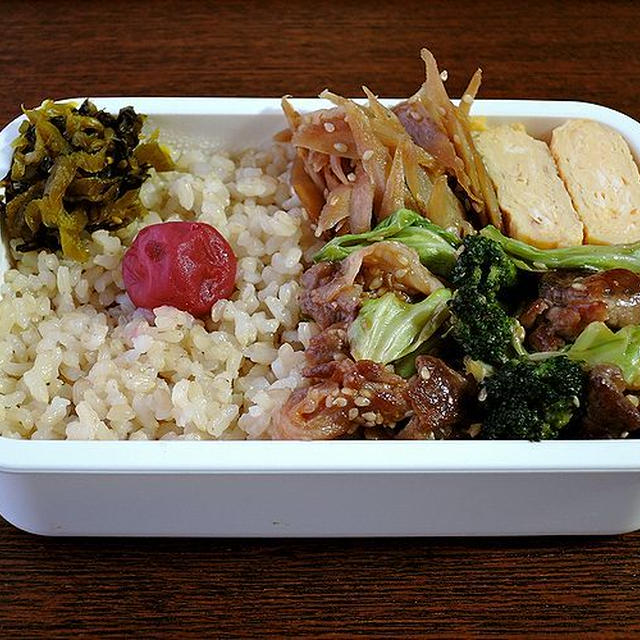 12/18(金)豚とキャベツの味噌炒め弁当