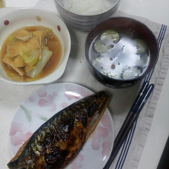 2012/12/11の晩ごはん。