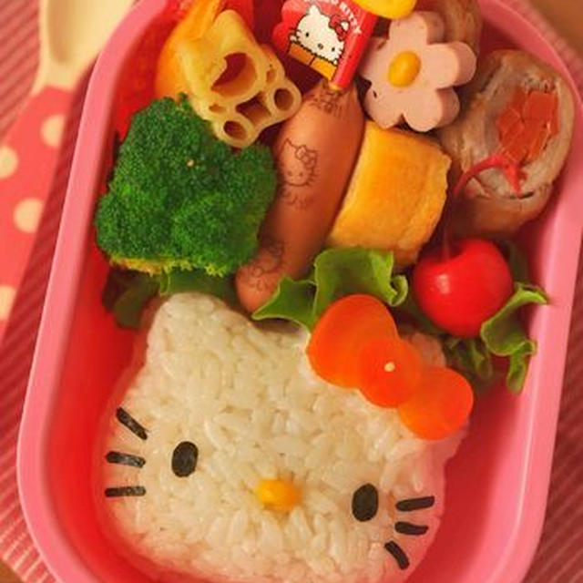 デモ用キティのお弁当