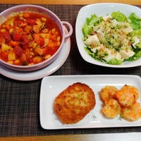 おいしい楽チンなのは助かるな☆野菜たっっぷりトマトスープ♪☆♪☆♪