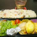 夜はクリスマス弁当☆１２／２５