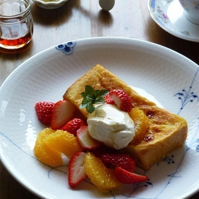 苺のフレンチトースト♪