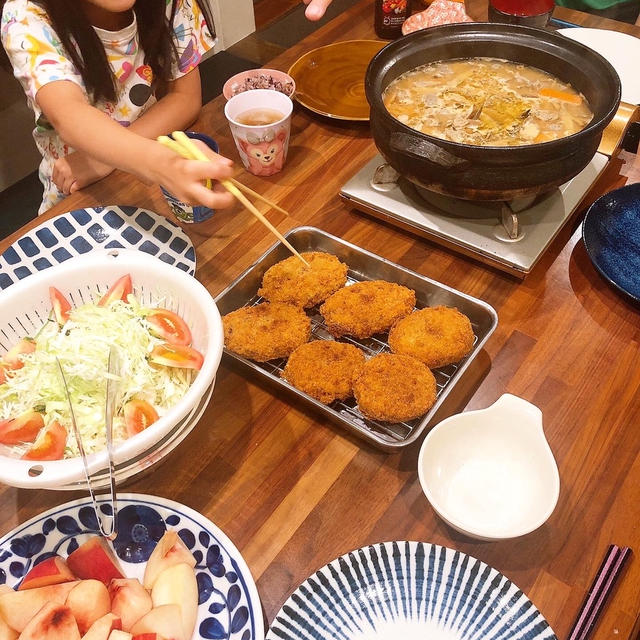 ちゃんとコロッケを作りました！！