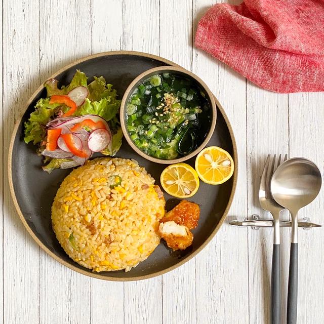 ＊あおり炒めの焼豚炒飯ランチ＊