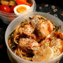 鮭と干しカブの塩レモンスパゲティ弁当
