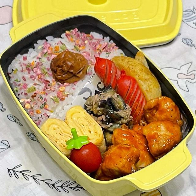 【お弁当】10月7日＊2人分から始まった月曜日♩♩♩