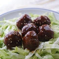 中華風　甘酢肉団子