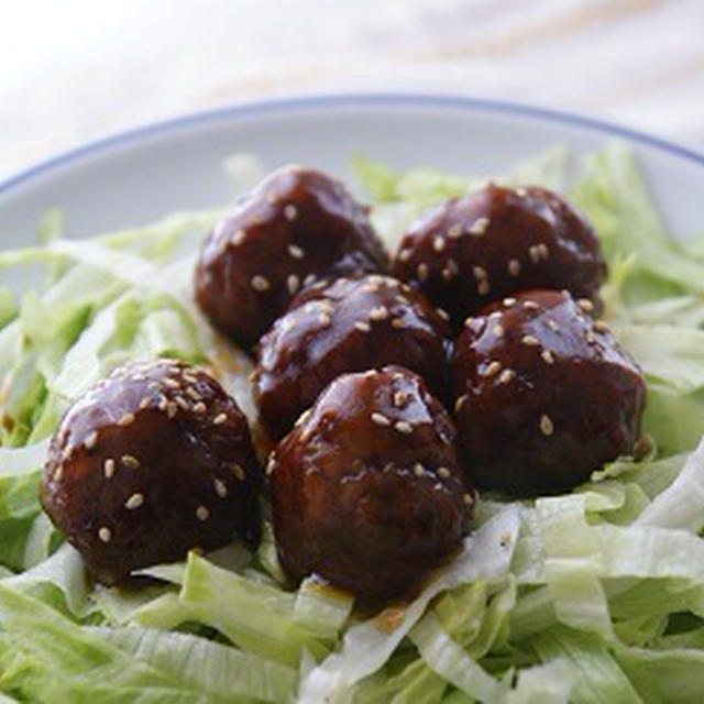 中華風　甘酢肉団子