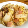 あり合わせパスタ〜白菜とベーコン