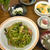 野菜に囲まれた夜