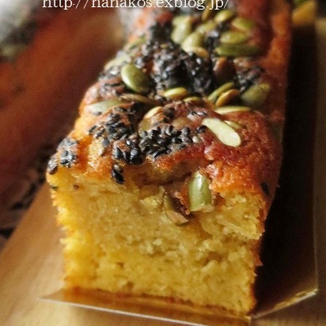 さつま芋のパウンドケーキ & エキサイトブログCAFEお知らせ