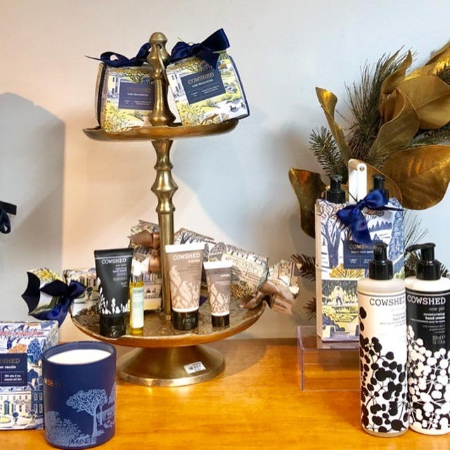 イギリス生まれのナチュラルアロマコスメブランド　カウシェッド COWSHED クリスマスギフト