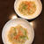 ごくごくシンプルに塩の旨みを「桜ねぎ塩焼きそば」。