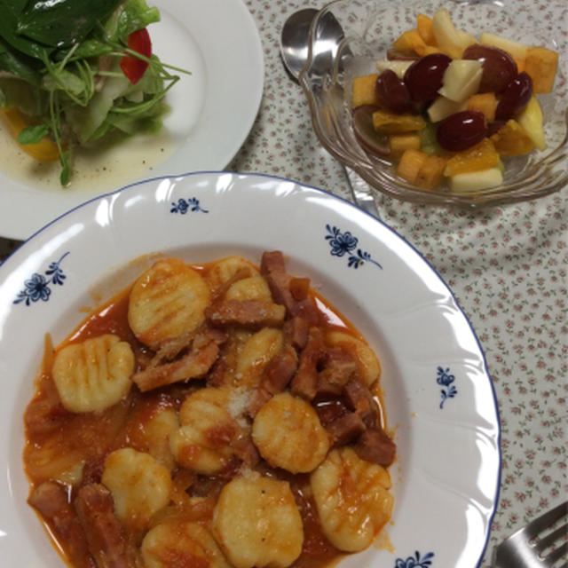 11月第１週の教室、一番簡単手作りパスタはニョッキ