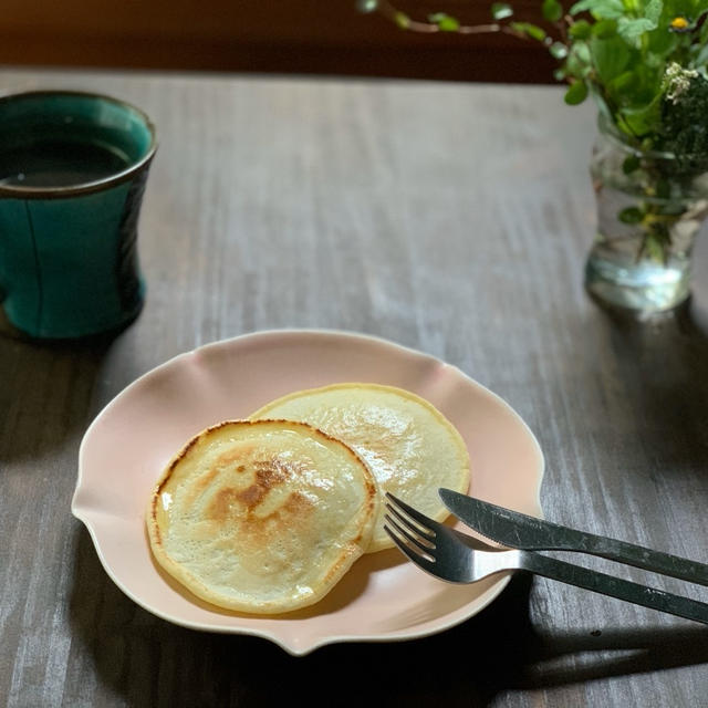 天ぷら粉でパンケーキ