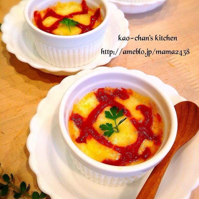 じゃがいももちのココットチーズグラタン☆