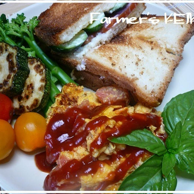 【農家のレシピ】フレッシュトマトのスクランブルエッグ