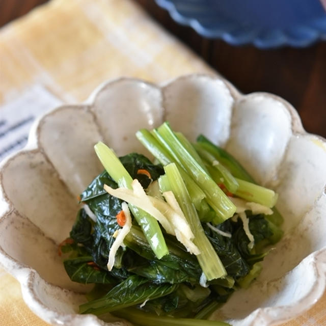 大量消費にもおすすめ！旬の小松菜を漬物にしてみよう♪