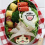 ジバニャン＆ウィスパーのこどもの日のキャラ弁♪