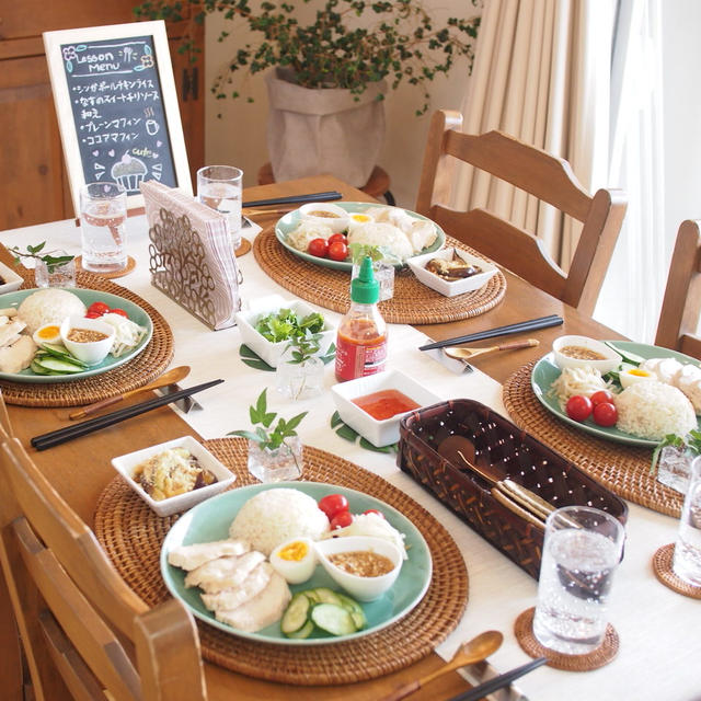 【5〜6月レッスンメニュー紹介】シンガポールチキンライス&サラダ油使用のマフィン2種