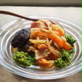 掲載"朝時間.jp今日のイチオシ朝ごはんレシピ～椎茸のおつゆで常備菜～