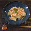 Simmered wax gourd（winter melon） in dashi soup with chicken sticky sauce（Ankake）☆ 冬瓜の鶏そぼろあんかけ☆