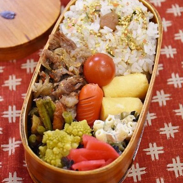めざせ30品目弁当！3/9～3/11　　春のお花たち