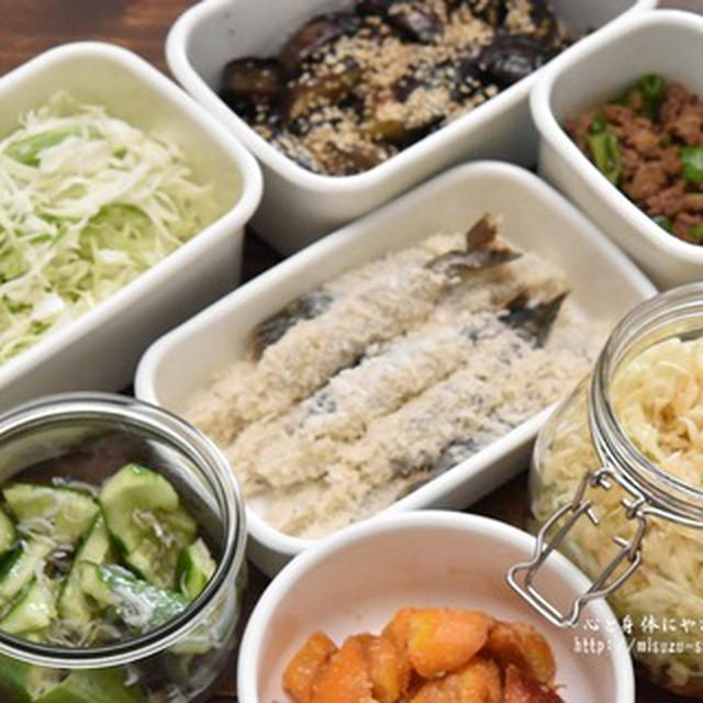 週始め作り置き・冷凍作り置き