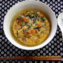 ひじきの煮物リメイク♪天津ラーメン