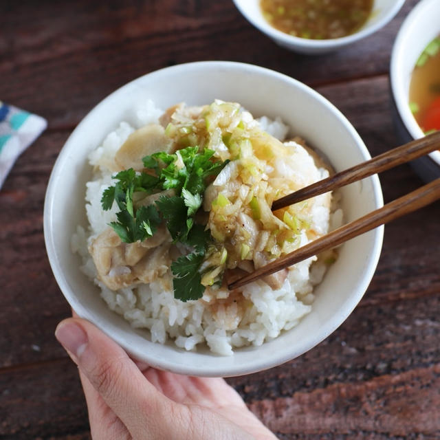 スイッチひとつ！炊飯器でカオマンガイ〜（macaroni掲載）