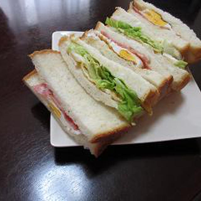 魔法の調味料でサンドイッチ