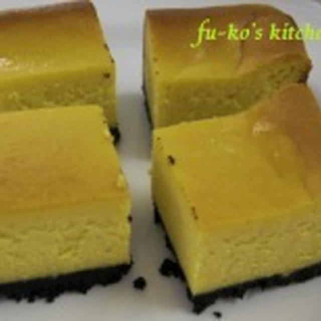 marimariキッチンさんの ～　かぼちゃのチーズケーキ　～を作りました♪